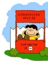 Lucy's counselling booth